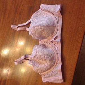 Adore Me Lace Bra in Soft Pink